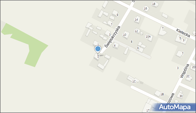 Wola Kopcowa, Świętokrzyska, 2, mapa Wola Kopcowa