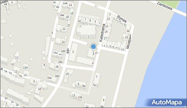 Wolin, Światowida, 2, mapa Wolin