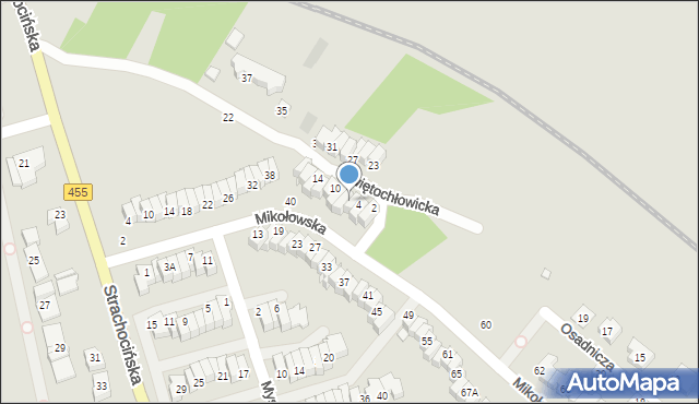 Wrocław, Świętochłowicka, 6, mapa Wrocławia
