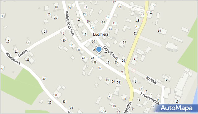 Zawichost, Świętokrzyska, 17, mapa Zawichost