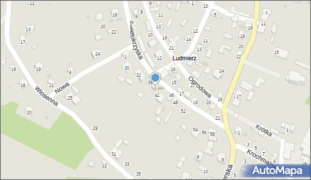 Zawichost, Świętokrzyska, 40, mapa Zawichost