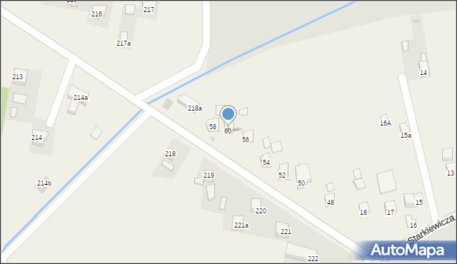 Zbludowice, Świętokrzyska, 60, mapa Zbludowice