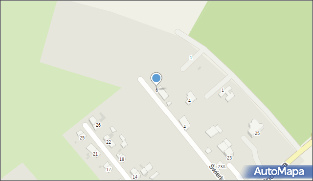 Ziębice, Świerkowa, 6, mapa Ziębice