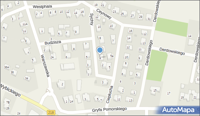 Bojano, Sychty Bernarda, ks. dr., 4, mapa Bojano