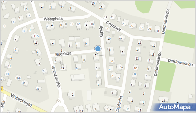 Bojano, Sychty Bernarda, ks. dr., 7A, mapa Bojano