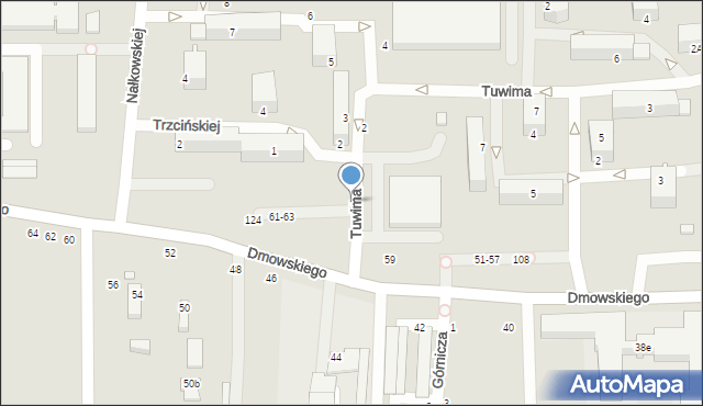 Piotrków Trybunalski, Sygietyńskiego Tadeusza, 1, mapa Piotrków Trybunalski