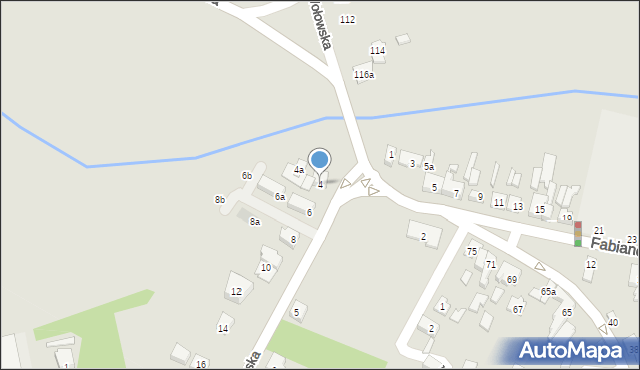 Poznań, Sycowska, 4, mapa Poznania