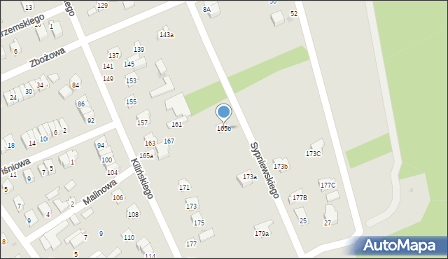 Puławy, Sypniewskiego Józefa, 38, mapa Puław