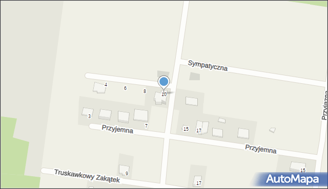 Sowlany, Sympatyczna, 10, mapa Sowlany