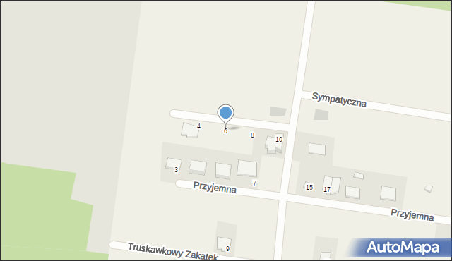 Sowlany, Sympatyczna, 6, mapa Sowlany