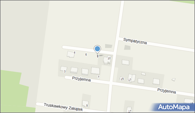 Sowlany, Sympatyczna, 8, mapa Sowlany