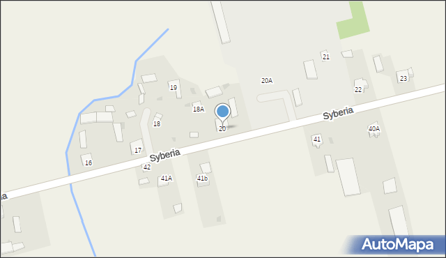 Syberia, Syberia, 20, mapa Syberia