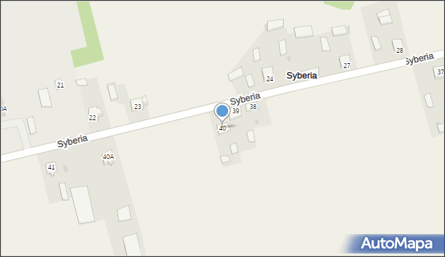 Syberia, Syberia, 40, mapa Syberia