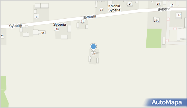 Syberia, Syberia, 12, mapa Syberia