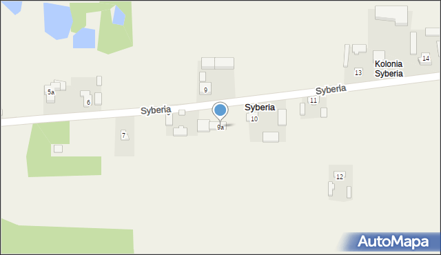 Syberia, Syberia, 9a, mapa Syberia