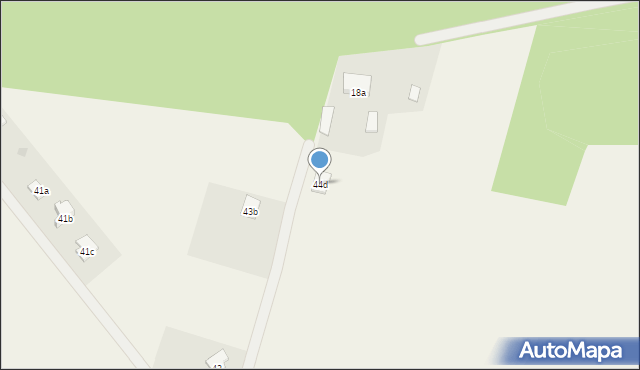 Sycyn, Sycyn, 44d, mapa Sycyn