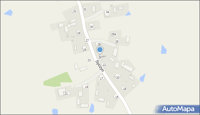 Syczyn, Syczyn, 24, mapa Syczyn