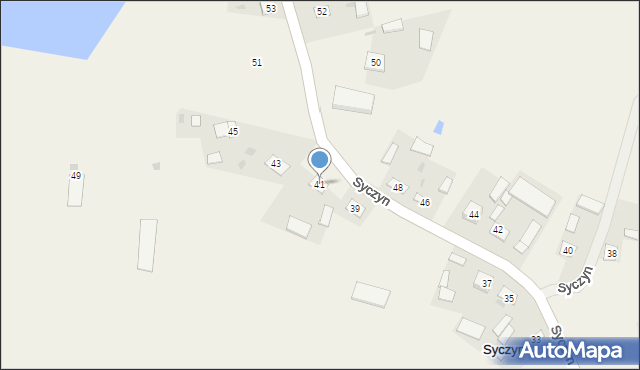 Syczyn, Syczyn, 41, mapa Syczyn