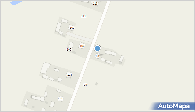 Syczyn, Syczyn, 93, mapa Syczyn