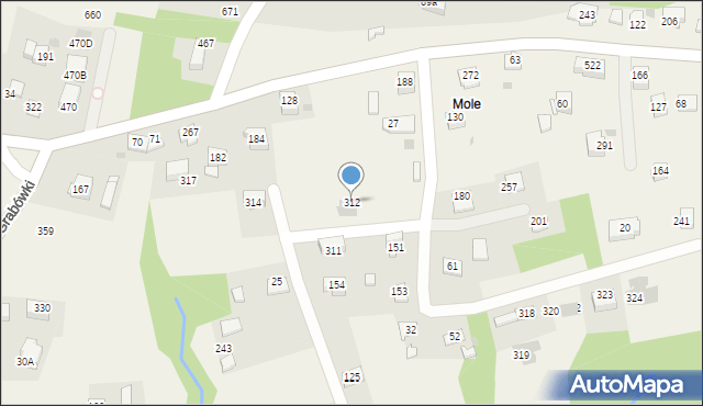 Sygneczów, Sygneczów, 312, mapa Sygneczów
