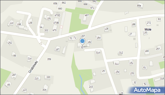 Sygneczów, Sygneczów, 317, mapa Sygneczów