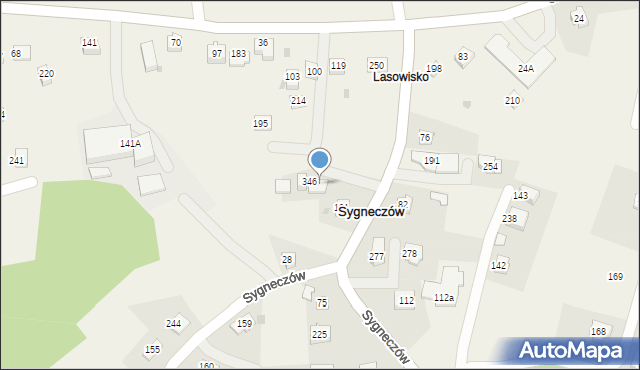 Sygneczów, Sygneczów, 59, mapa Sygneczów