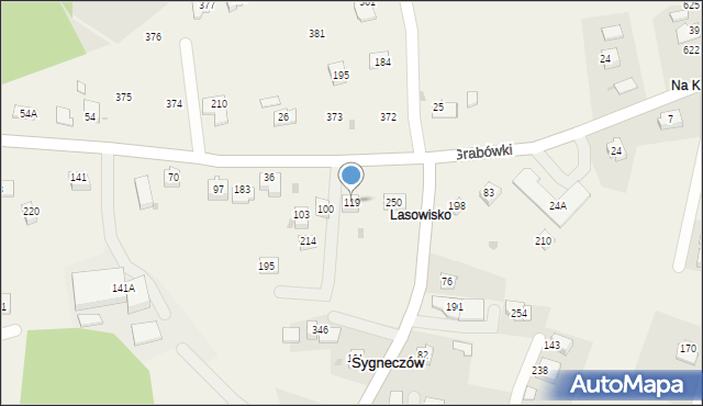 Sygneczów, Sygneczów, 8, mapa Sygneczów