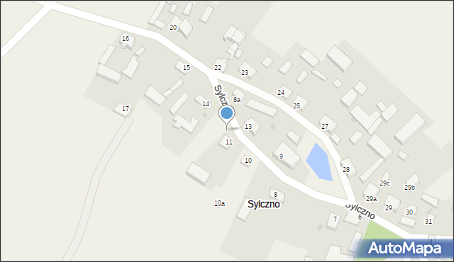 Sylczno, Sylczno, 12, mapa Sylczno