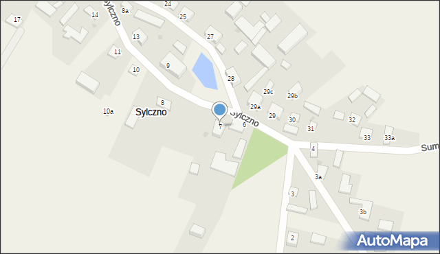 Sylczno, Sylczno, 7, mapa Sylczno