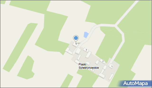 Sylwerynów, Sylwerynów, 5, mapa Sylwerynów