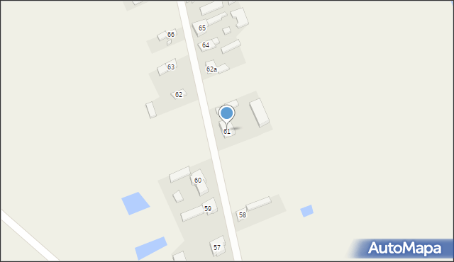 Sypień, Sypień, 61, mapa Sypień