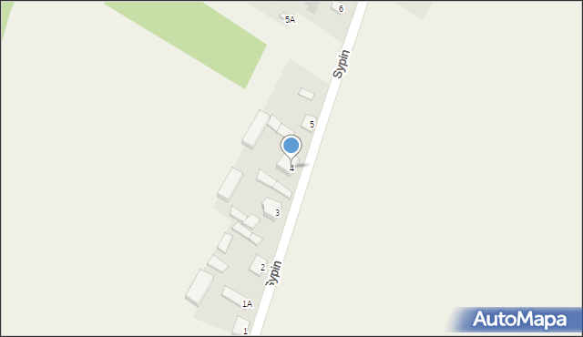 Sypin, Sypin, 4, mapa Sypin