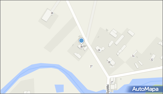 Sypitki, Sypitki, 30, mapa Sypitki