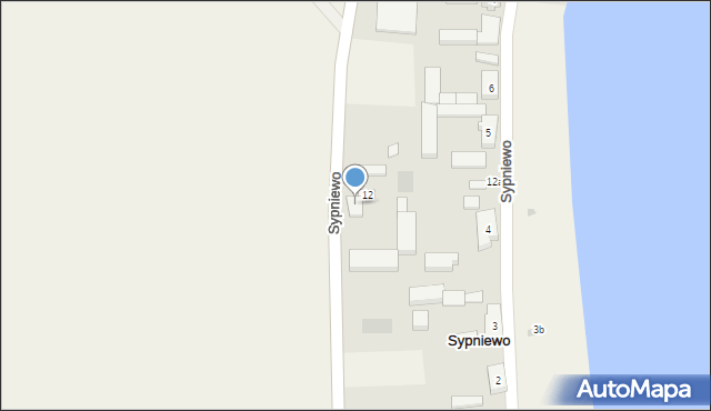 Sypniewo, Sypniewo, 13, mapa Sypniewo