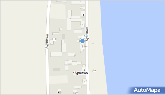 Sypniewo, Sypniewo, 4, mapa Sypniewo