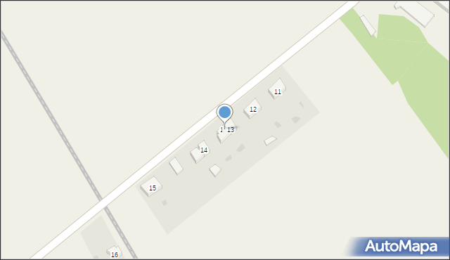 Syrkowice, Syrkowice, 13a, mapa Syrkowice