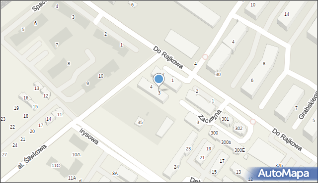 Warzymice, Sympatyczna, 3, mapa Warzymice