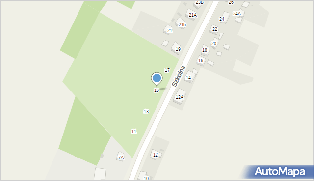 Adamowice, Szkolna, 15, mapa Adamowice