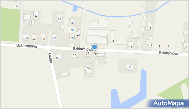 Aleksandrówka, Szklarniowa, 13, mapa Aleksandrówka