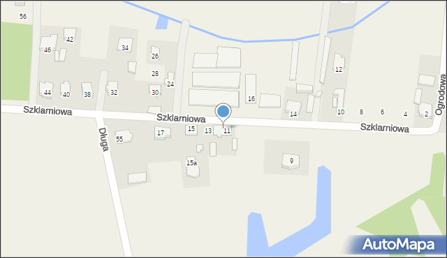 Aleksandrówka, Szklarniowa, 2, mapa Aleksandrówka