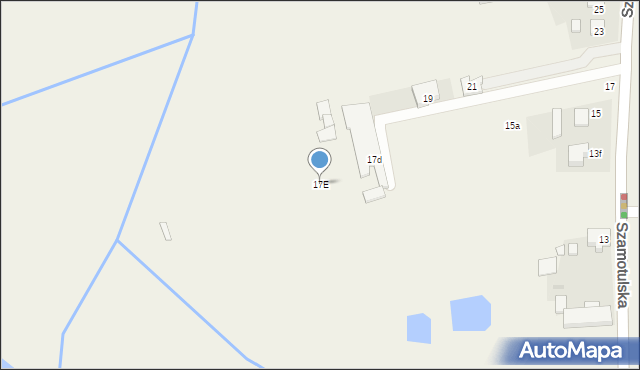 Baranowo, Szamotulska, 17E, mapa Baranowo