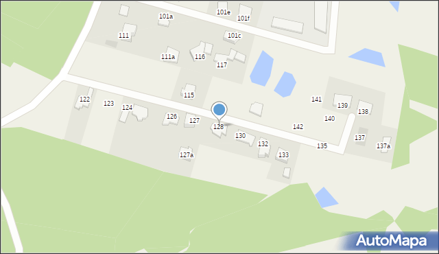 Białe Błota, Szubińska, 129, mapa Białe Błota