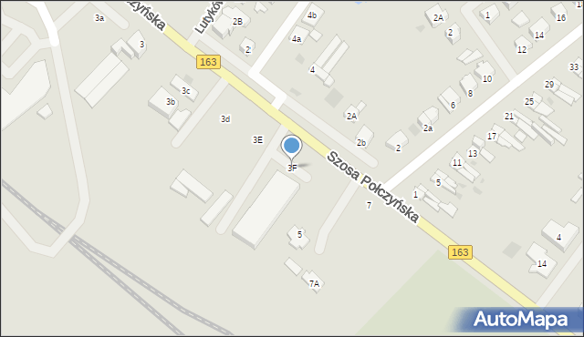 Białogard, Szosa Połczyńska, 3F, mapa Białogard