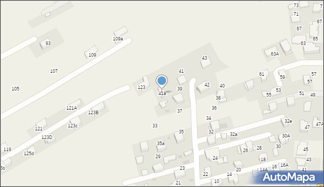 Bibice, Szkolna, 41a, mapa Bibice