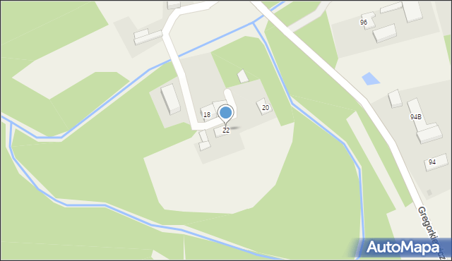 Bielkowo, Szkolna, 22, mapa Bielkowo