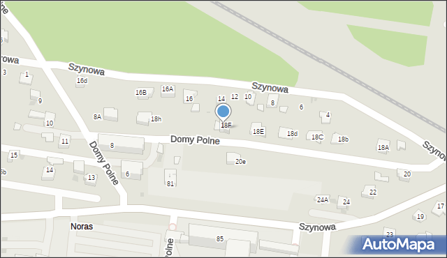 Bieruń, Szynowa, 18g, mapa Bieruń