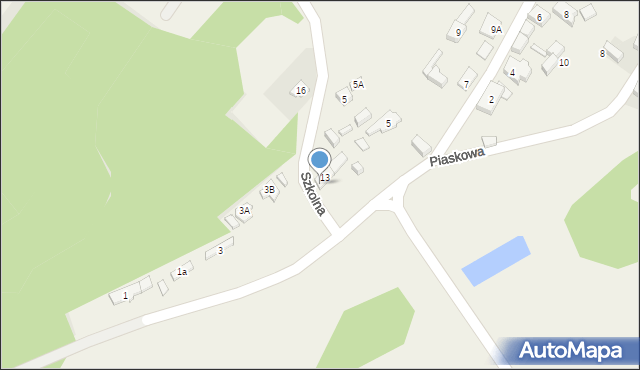 Bobrowniki, Szkolna, 7, mapa Bobrowniki