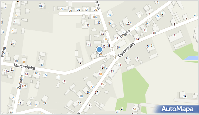 Bodzechów, Szkolna, 48, mapa Bodzechów