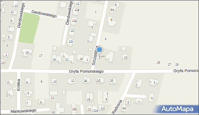 Bojano, Szczęśliwa, 2, mapa Bojano