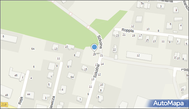 Bojano, Szkolna, 19, mapa Bojano